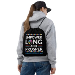 Empower Long and Prosper | GWP | Drawstring bag