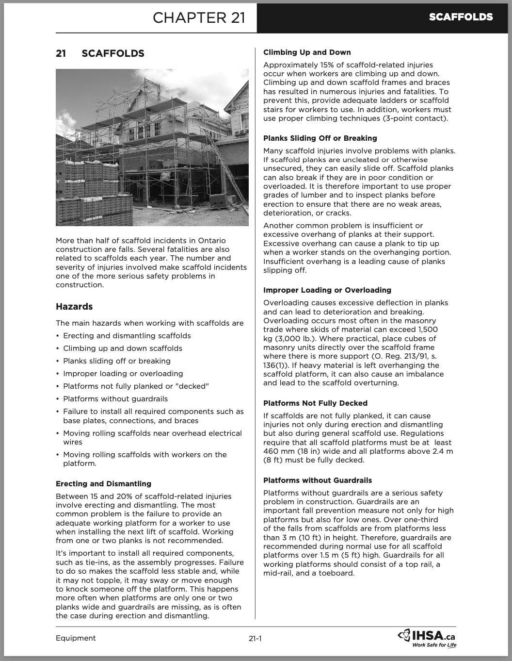 Construction Safety Handbook