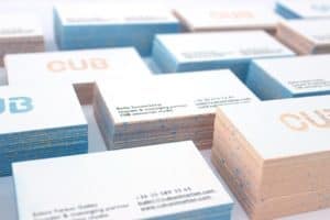 Clean and Professional - business card examples for finance professionals