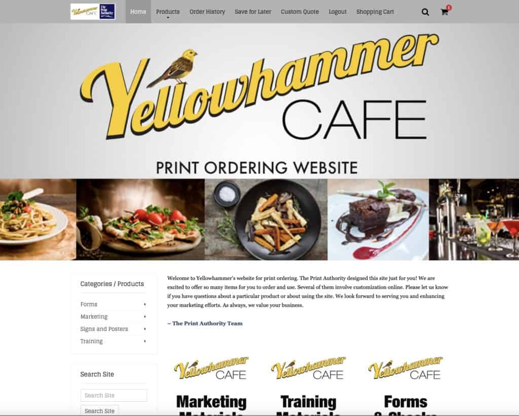 Custom Web to Print Websites 2