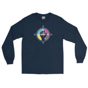 Girls Who Print | GWP | Unisex Long Sleeve Shirt (2 Sided - Dark Colors)