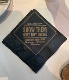 printed napkins