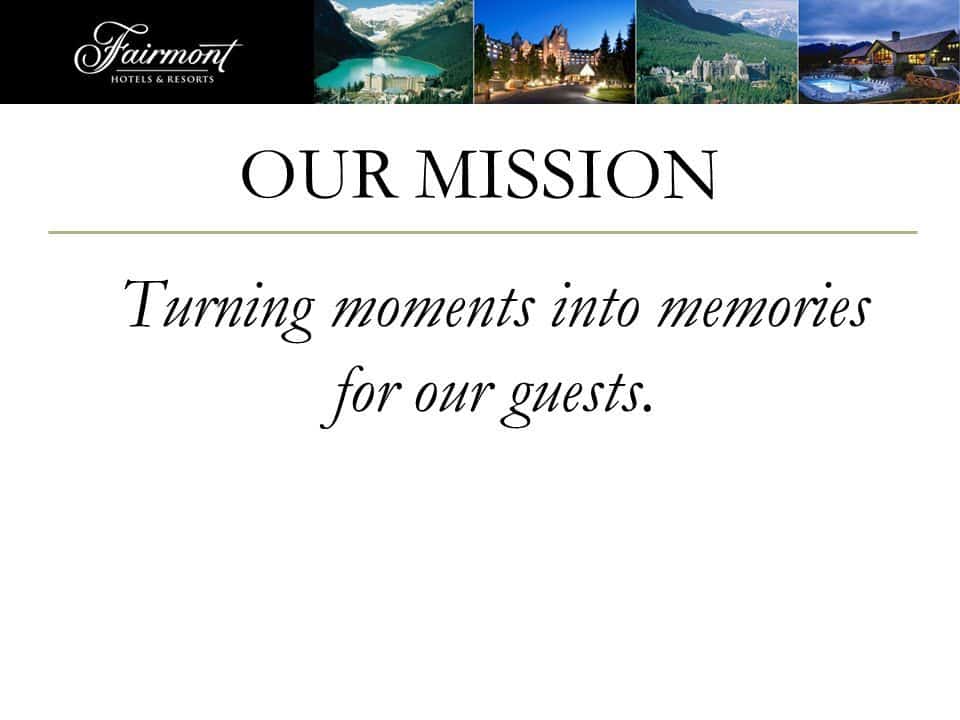 fairmount mission statement