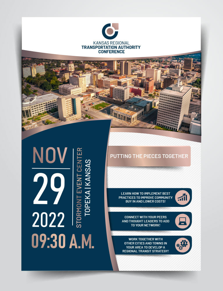 The Print Authority event flyer example.