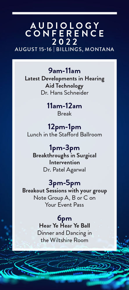 TPA event program example.