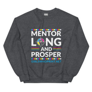 Mentor Long and Prosper | GWP | Unisex Sweatshirt (Dark Colors)