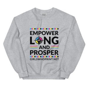 Empower Long and Prosper | GWP | Unisex Sweatshirt (Light Colors)