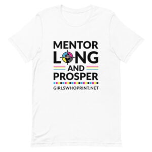Mentor Long and Prosper | GWP | Short-Sleeve Unisex T-Shirt (Light Colors)