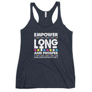 Empower Long and Prosper | WPHM | Women's Racerback Tank