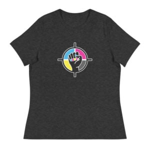 Girls Who Print | GWP | Women's Relaxed T-Shirt (2 Sided - Dark Colors)