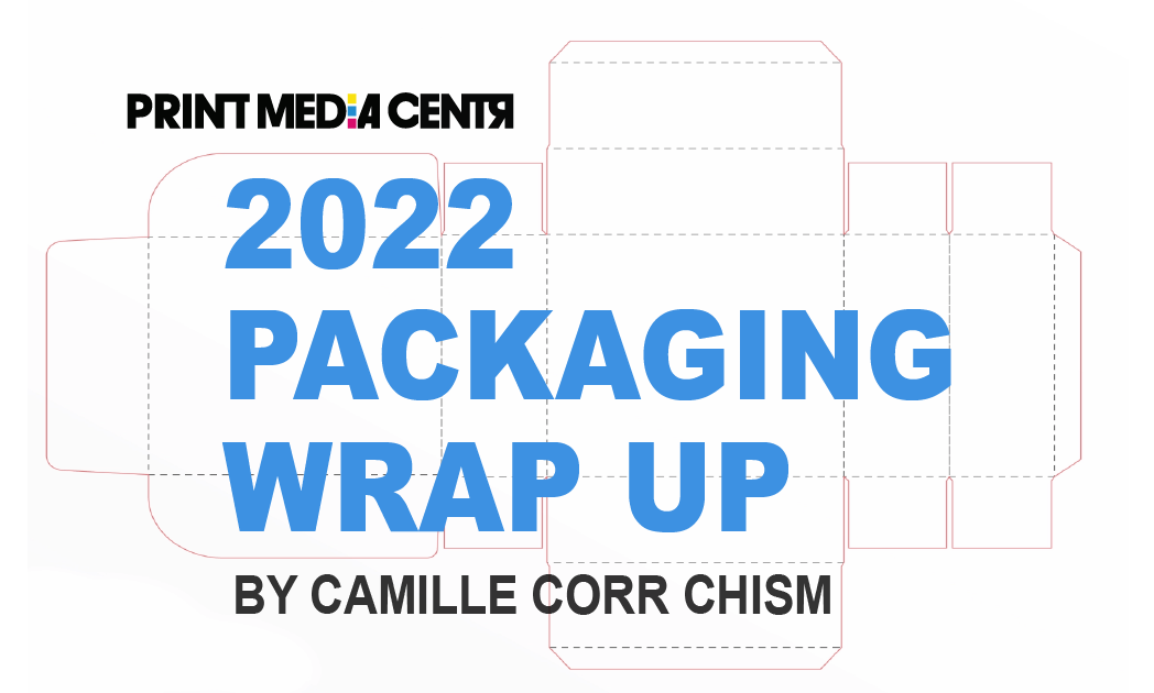 a packaging die line in a white background