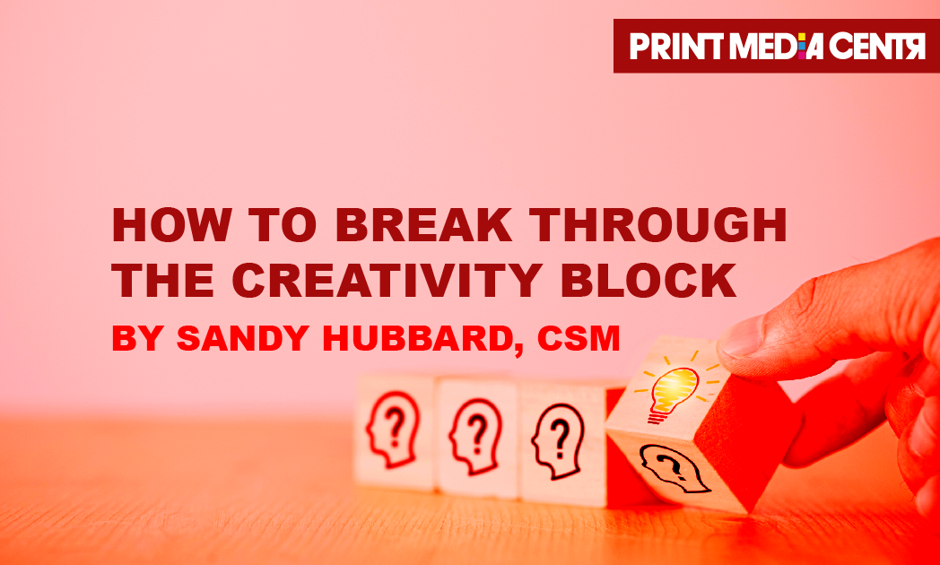 breaking through a creative block