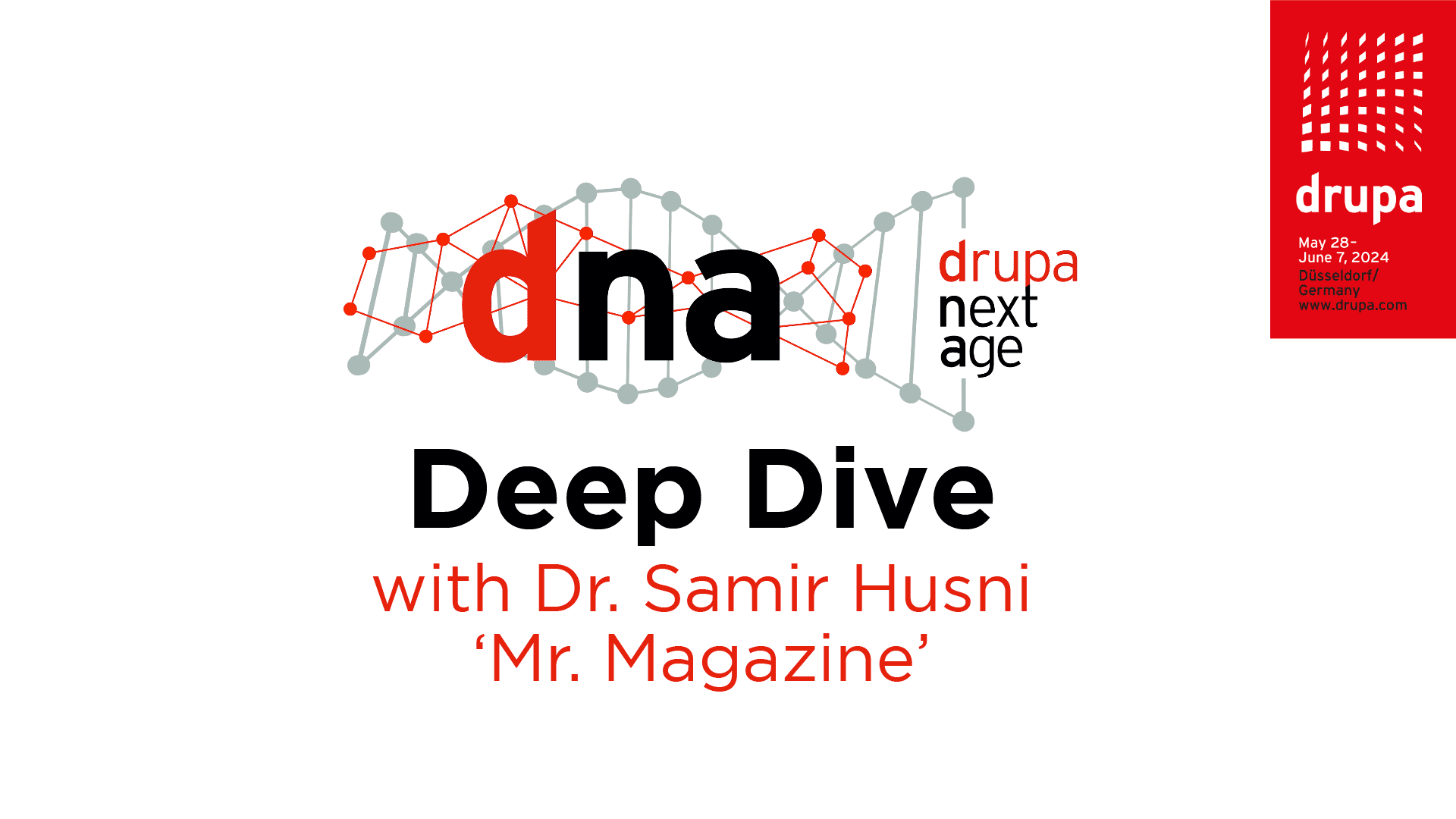 drupa dna logo drupa dna deep dive print media centr