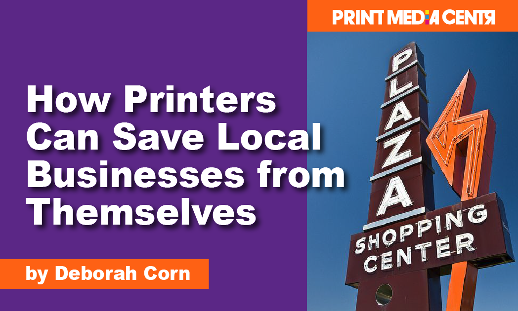 an brown shopping center sign with a large orange arrow