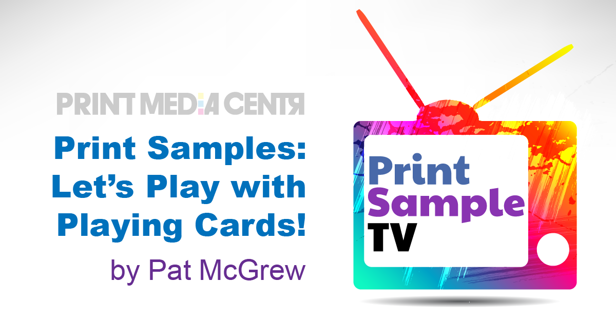 use playing cards creatively_print sample tv_print media centr