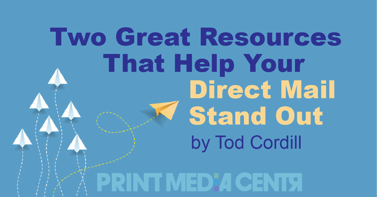 white and yellow paper plane how to stand out with direct mail