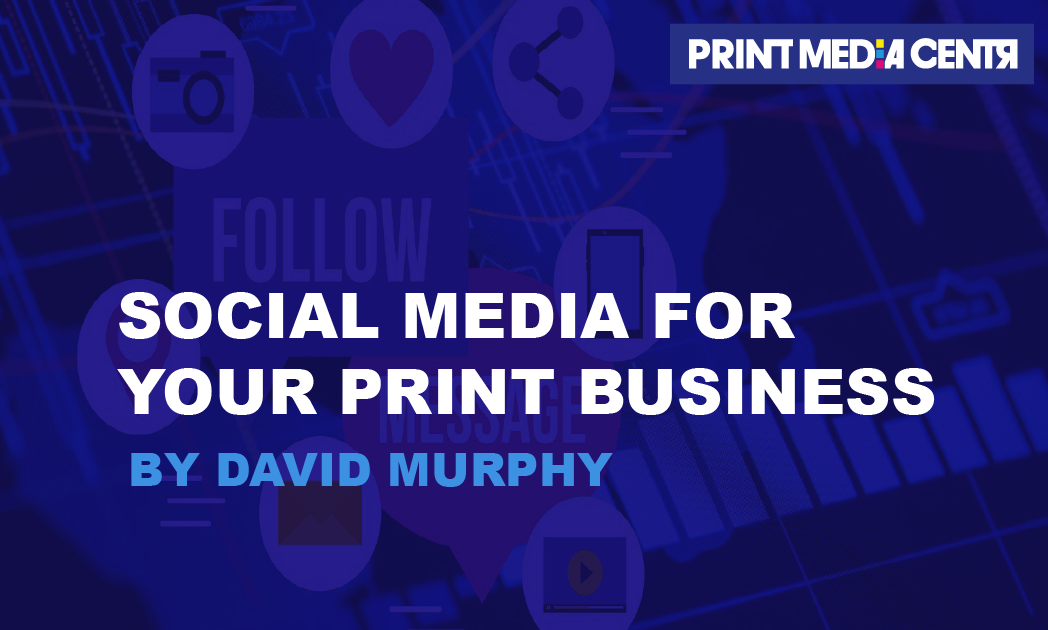 a blue image with social and digital media icons in background