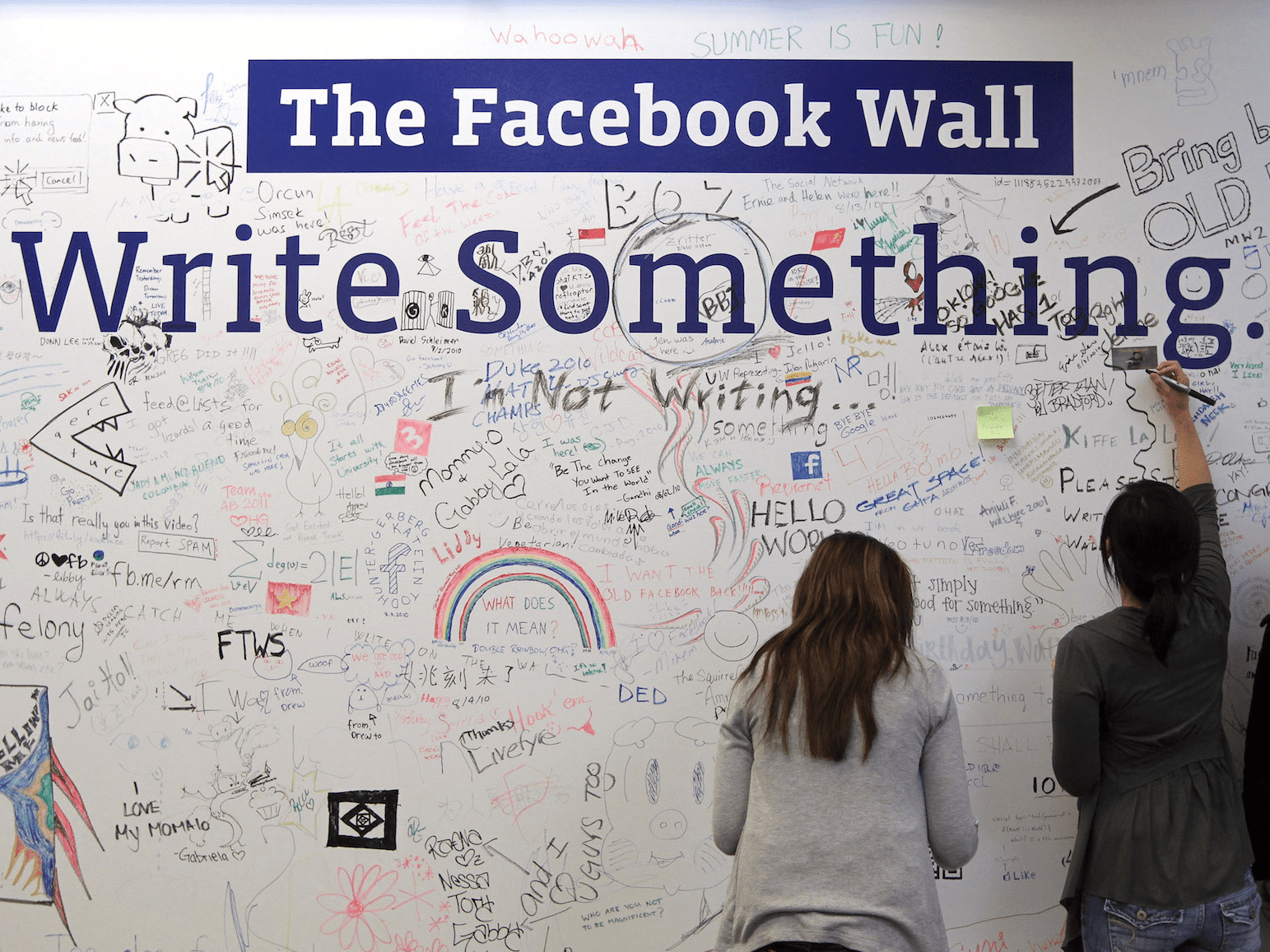 facebook wall