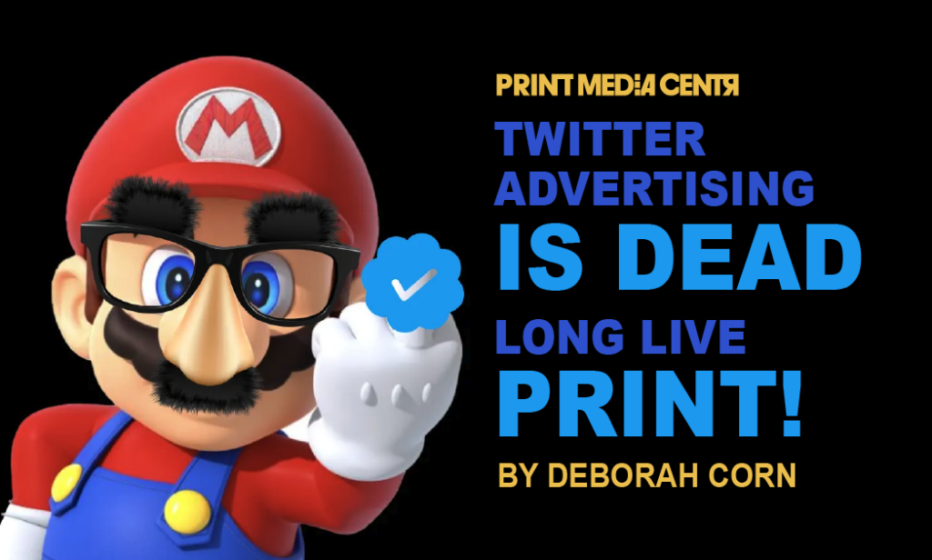 mario gives the finger from fake Nintendo Twitter account