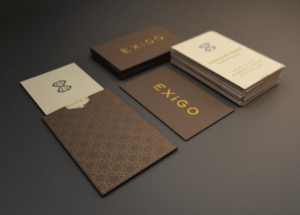 Elegant Business Card - business card examples for finance professionals